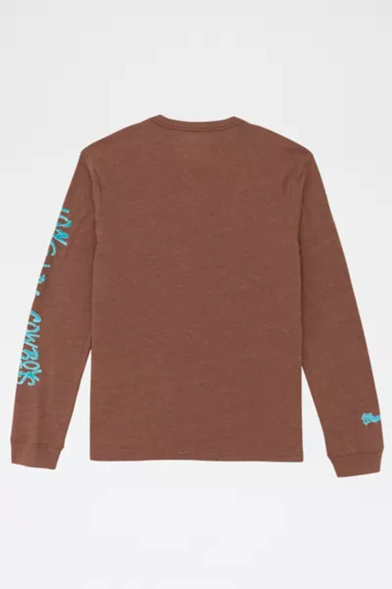 Wrangler Long Live Cowboys Graphic Sleeve Tee