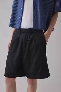 The Critical Slide Society Harro Linen Wide Leg Short