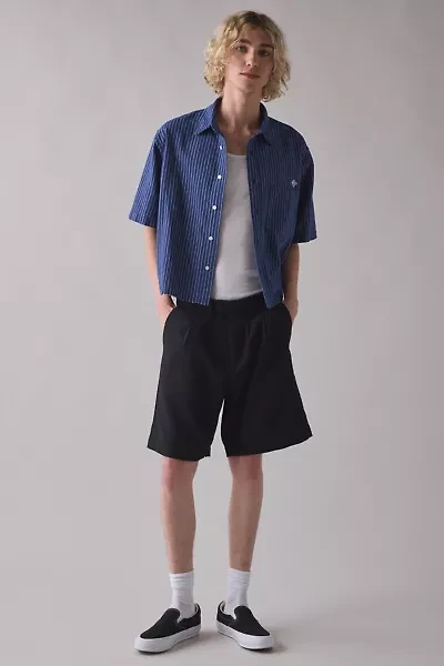The Critical Slide Society Harro Linen Wide Leg Short