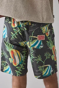 The Critical Slide Society Tropical Pattern 17” Swim Short
