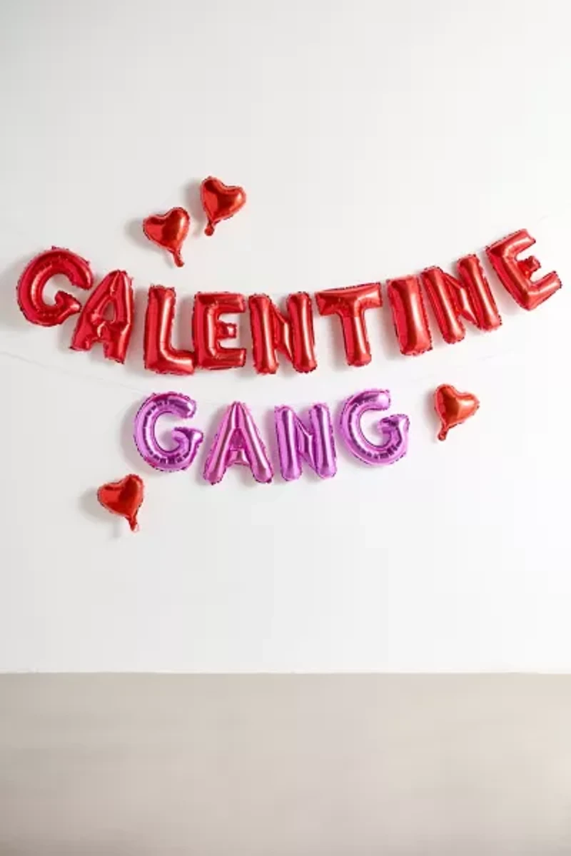 Galentine’s Day Mylar Balloon Banner