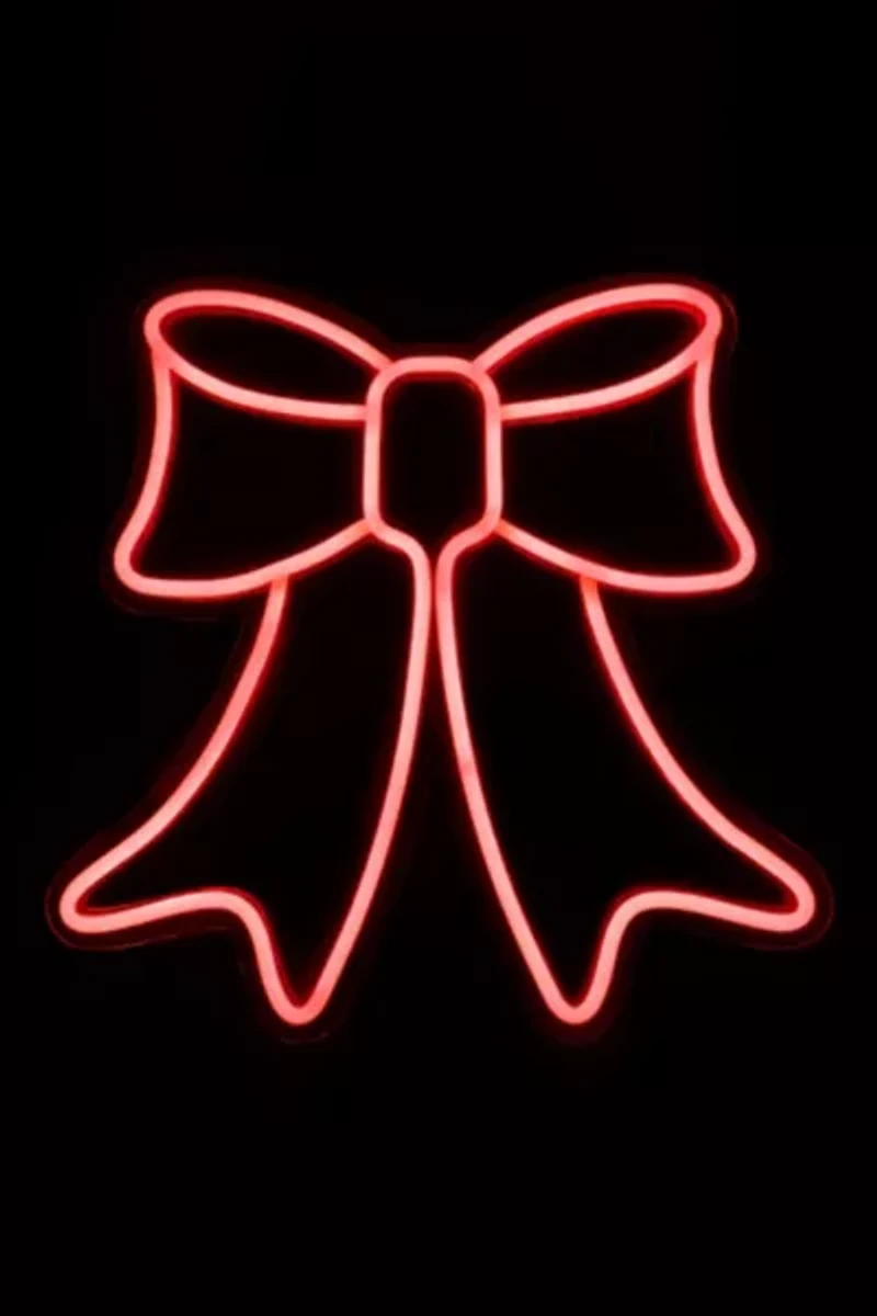 Northlight 15" LED Neon Bow