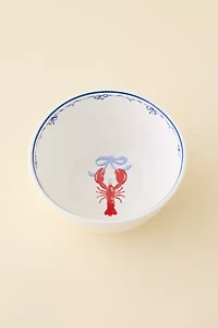 Graphic Printed Ceramic Cereal Bowl