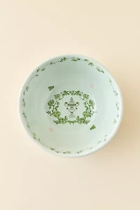 Graphic Printed Ceramic Cereal Bowl