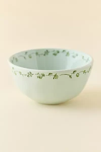 Graphic Printed Ceramic Cereal Bowl