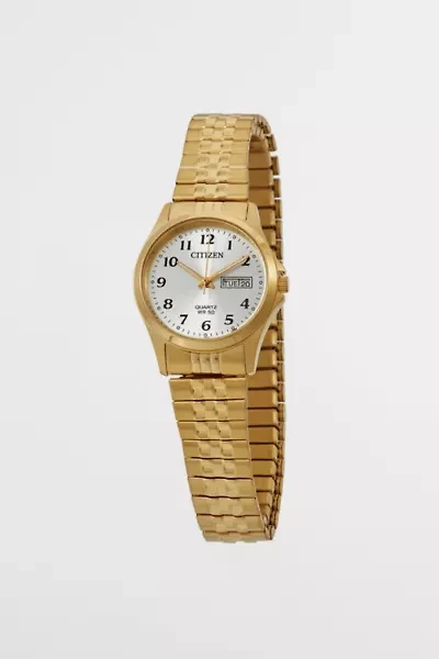 Citizen Quartz Gold Dial Watch