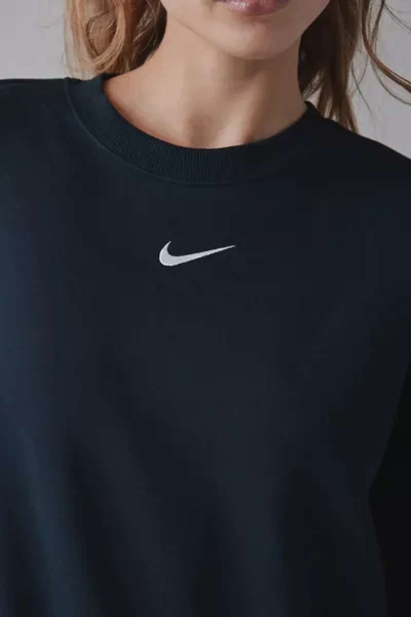 Nike Phoenix Fleece Over-Oversized Crew Neck Pullover Sweatshirt