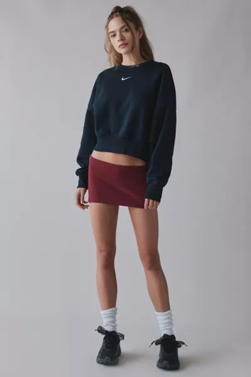 Nike Phoenix Fleece Over-Oversized Crew Neck Pullover Sweatshirt