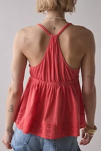 Kimchi Blue Bailey Eyelet Lace Babydoll Tank Top