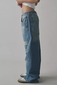 BDG Jaya Patchwork Baggy Boyfriend Jean