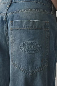 BDG Jaya Patchwork Baggy Boyfriend Jean