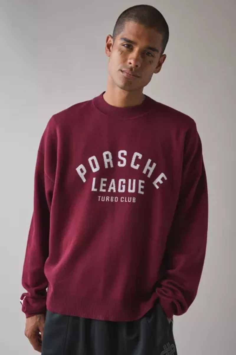 Puma Porsche League Lifestyle Crew Neck Sweatshirt