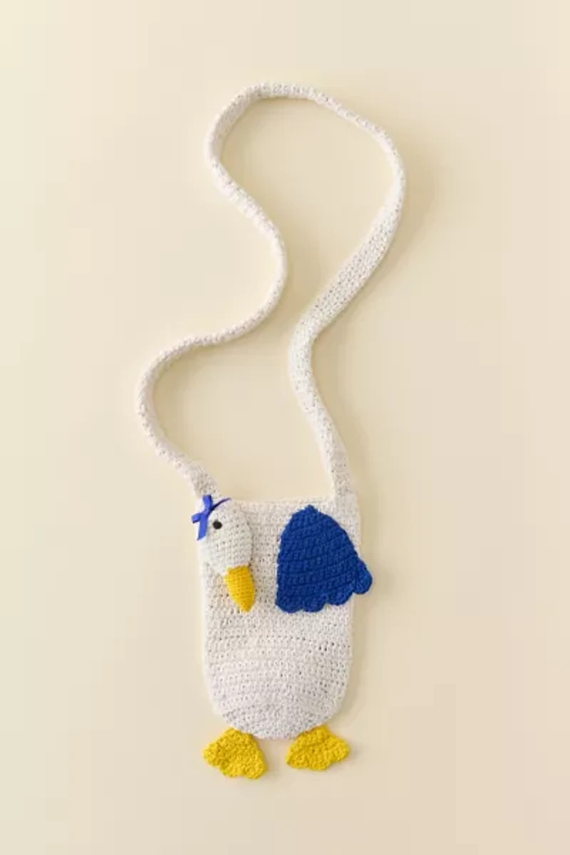 Silly Goose Crochet Bottle Sling
