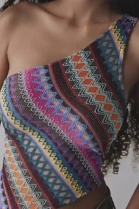 UO Vivi One-Shoulder Asymmetric Tank Top