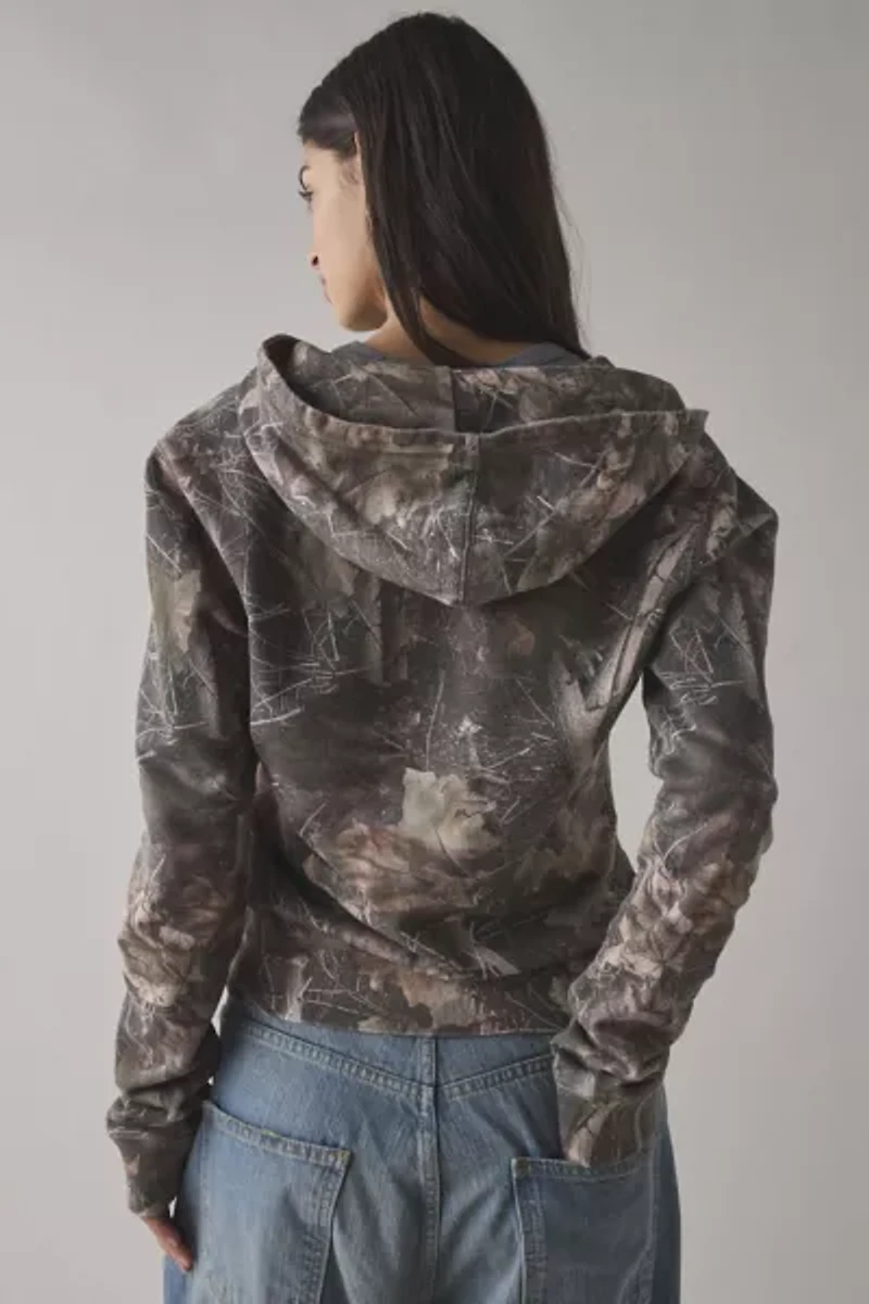 Jaded London Mist Mini Monster Full-Zip Hoodie Sweatshirt
