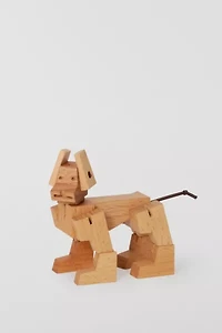 Areaware Cubebot & Milo Cubebot Wooden Set