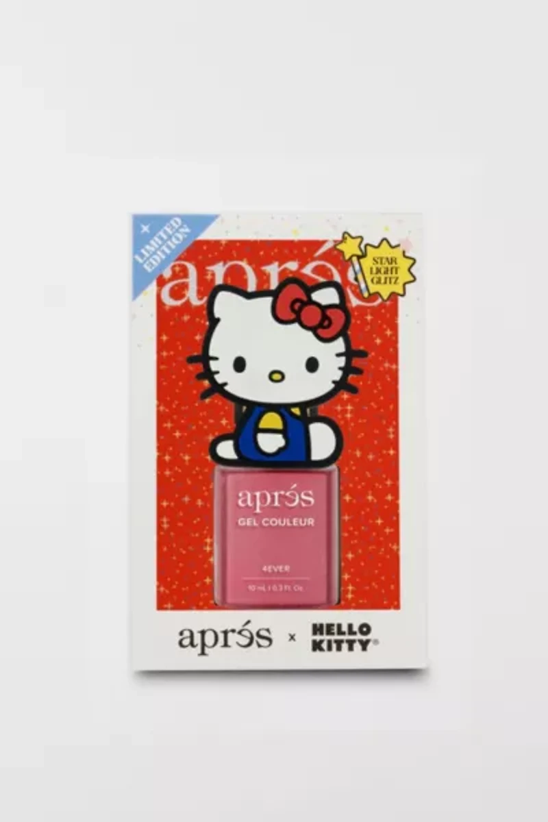 Aprés Nail Hello Kitty® Flash Glitter Gel Polish