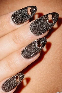 Aprés Nail Kuromi™ Flash Glitter Gel Polish