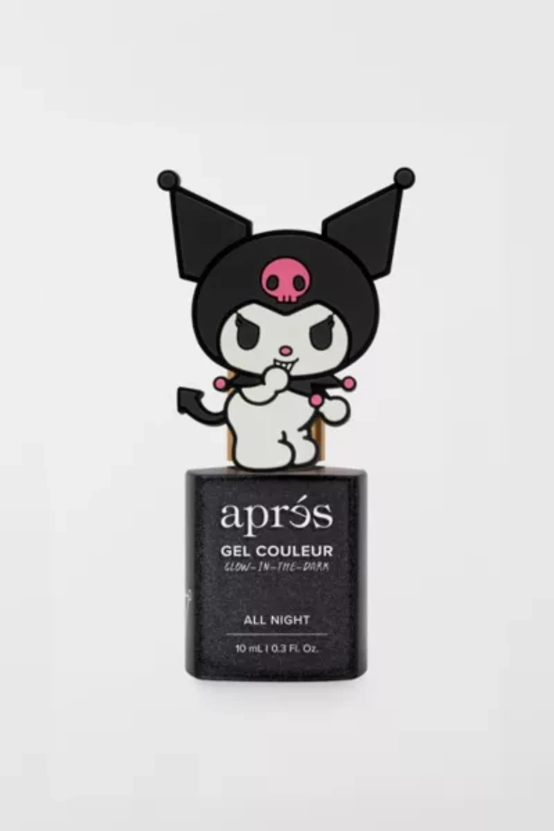 Aprés Nail Kuromi™ Flash Glitter Gel Polish