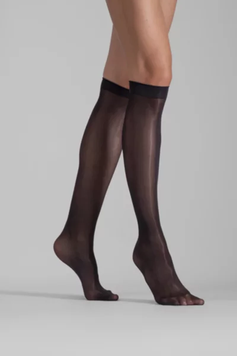 LECHERY® Shiny Sheer Knee-High Sock Set