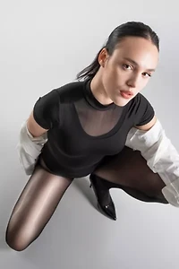 LECHERY® Shiny 40 Denier Semi-Opaque Tights