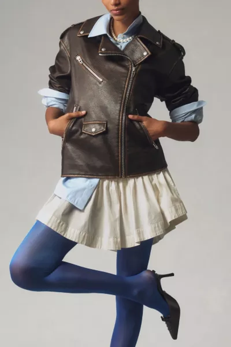 LECHERY® Shiny 40 Denier Semi-Opaque Tights