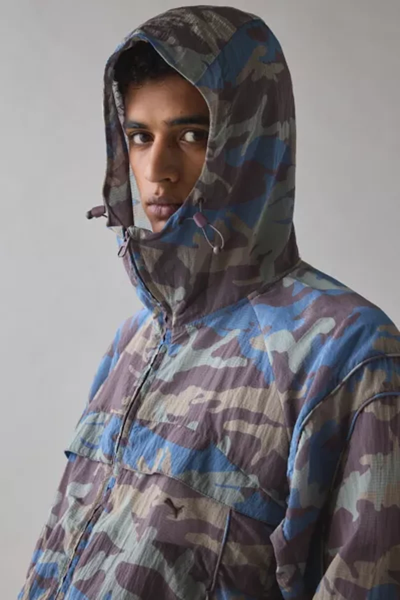 Puma CLRT Camo Pattern Ripstop Jacket