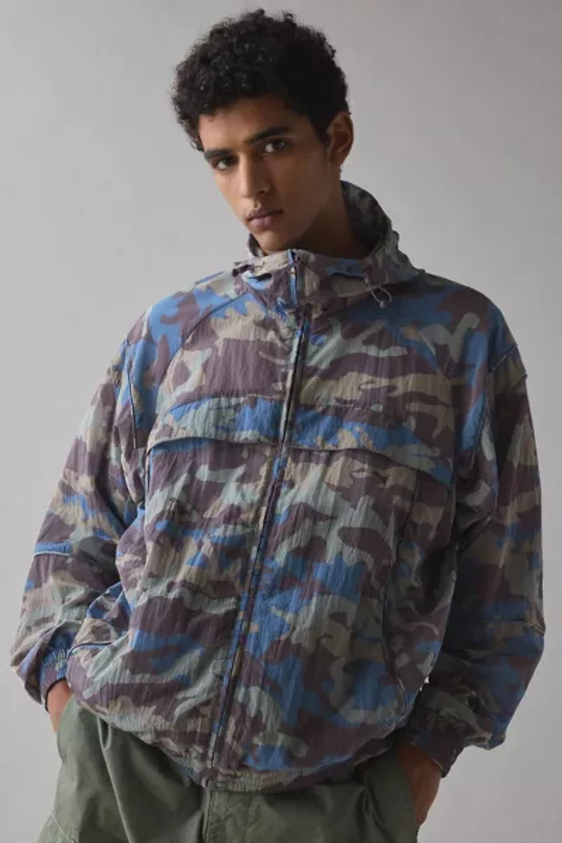 Puma CLRT Camo Pattern Ripstop Jacket