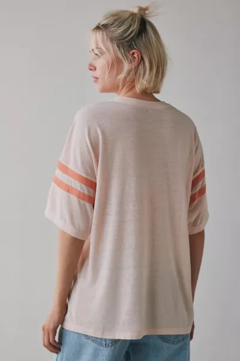 BDG Rowan Valencia Orange Graphic Oversized Tee