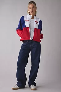 New Era G3 MLB Team Colorblock Zip-Up Windbreaker Jacket