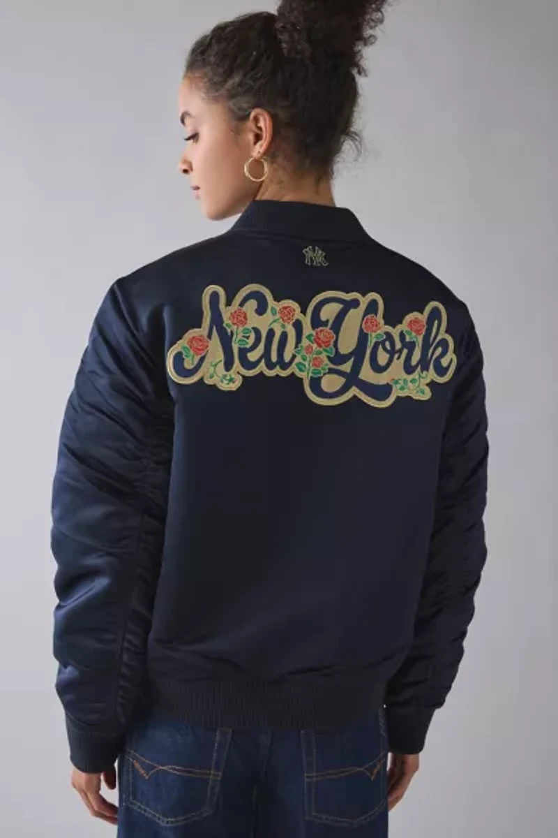 New Era G3 MLB Team Patched Varsity Jacket