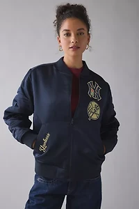 New Era G3 MLB Team Patched Varsity Jacket