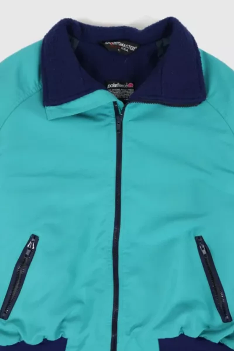 Vintage Full Zip Fleece Lined Jacket