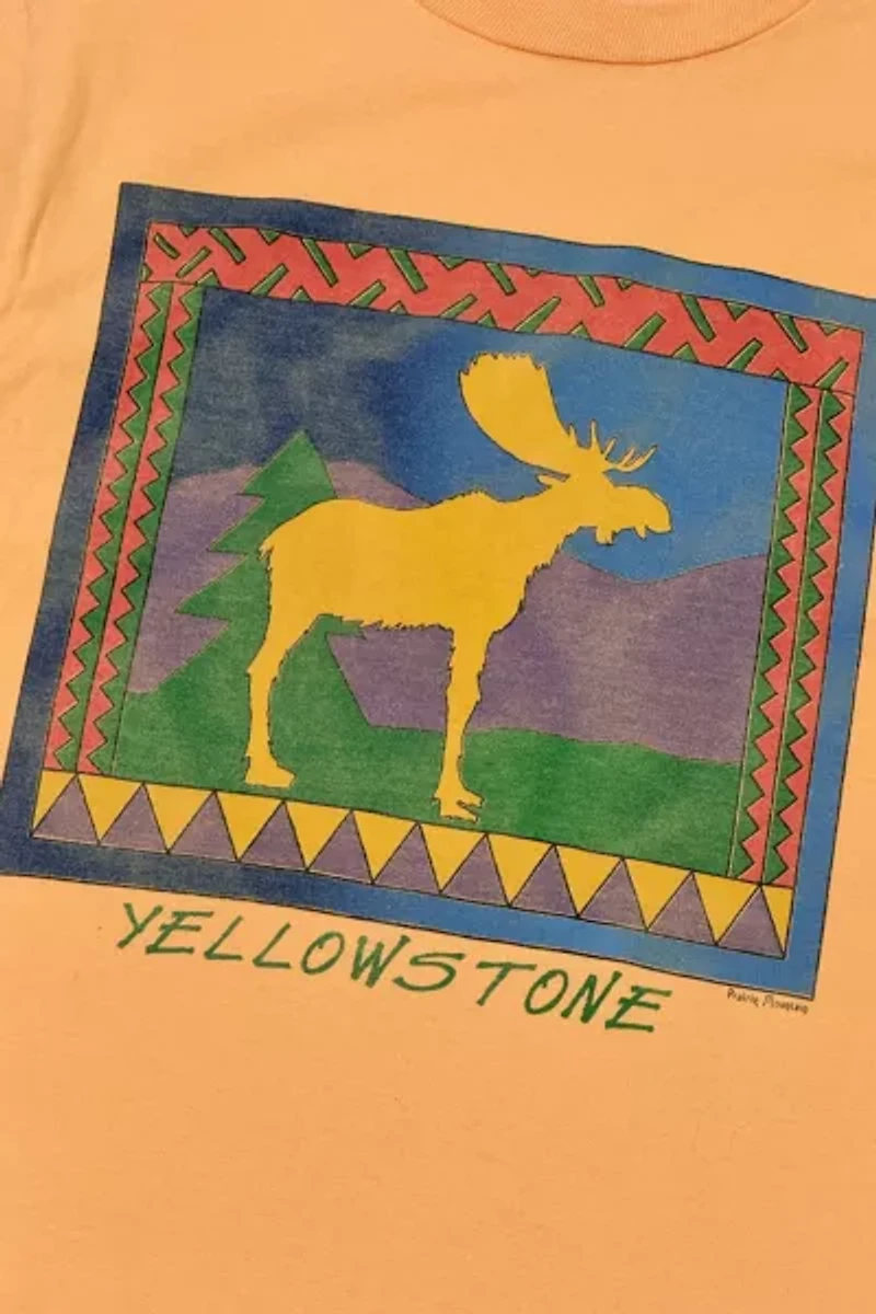 Vintage 1990’s Yellowstone Single Stitch T-Shirt