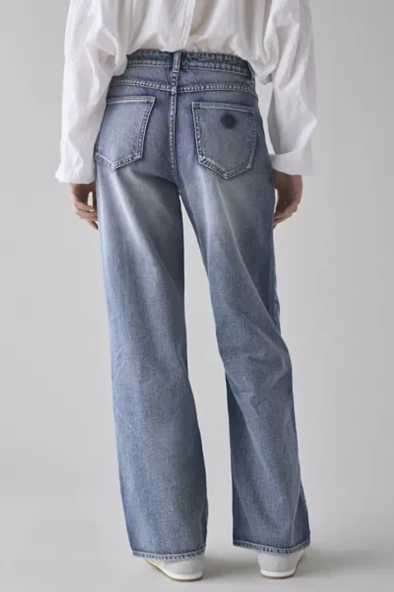 Abrand 99 Keira Low-Rise Baggy Flare Jean