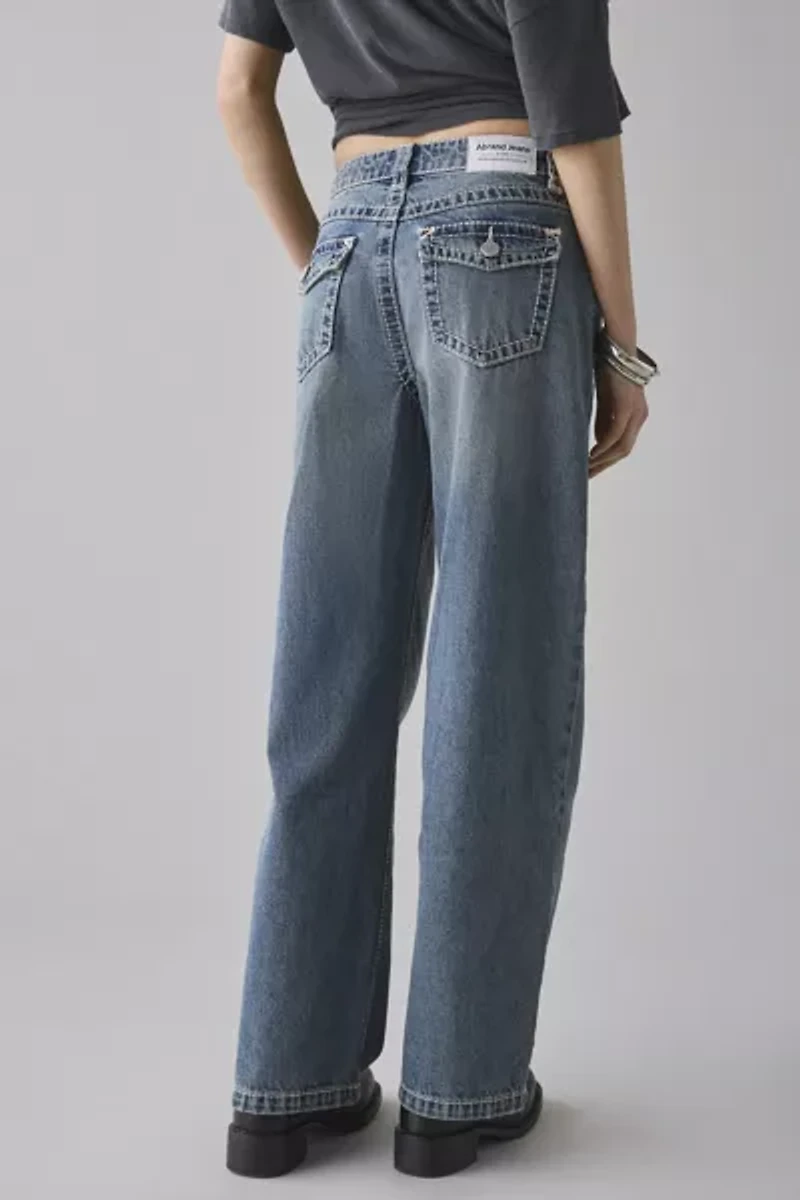 Abrand 95 Amber Mid-Rise Baggy Jean