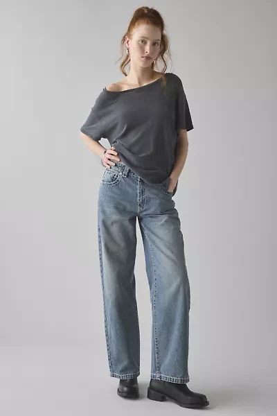 Abrand 95 Amber Mid-Rise Baggy Jean
