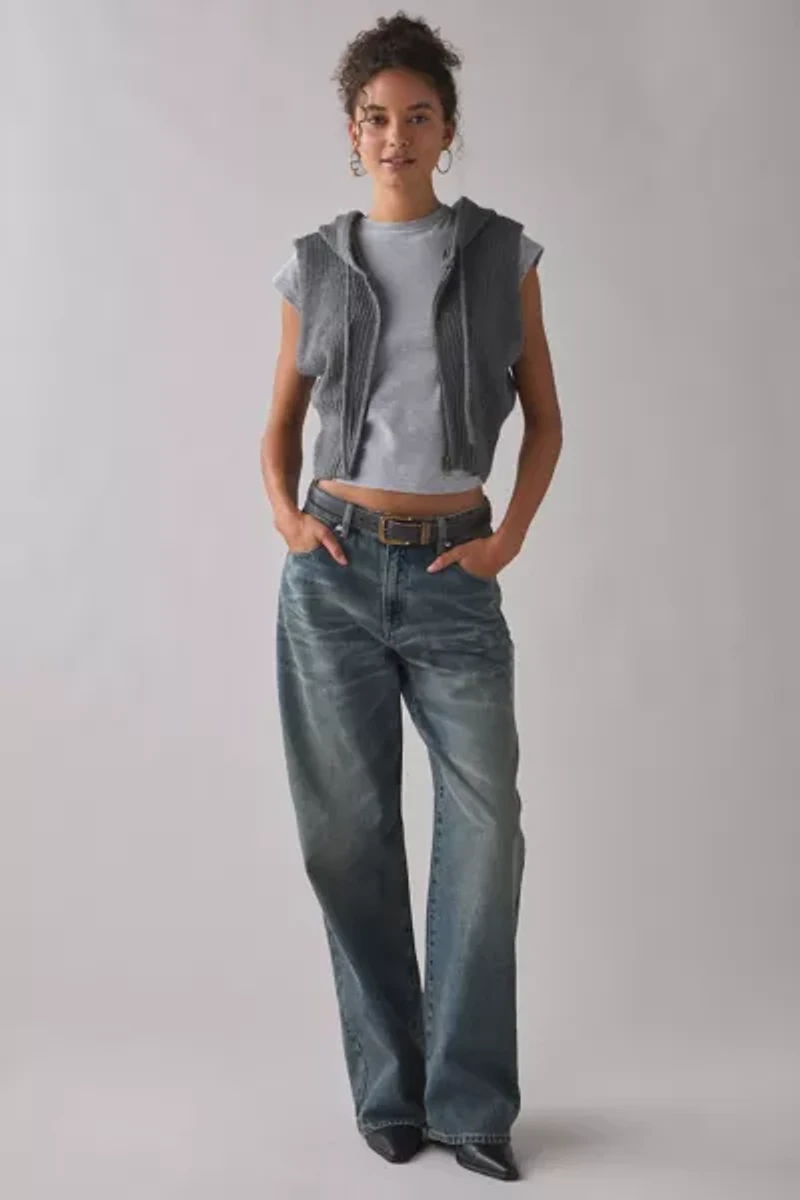 Abrand 95 Amber Mid-Rise Baggy Jean