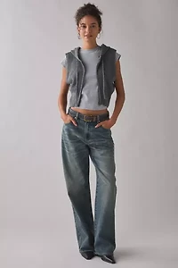 Abrand 95 Amber Mid-Rise Baggy Jean