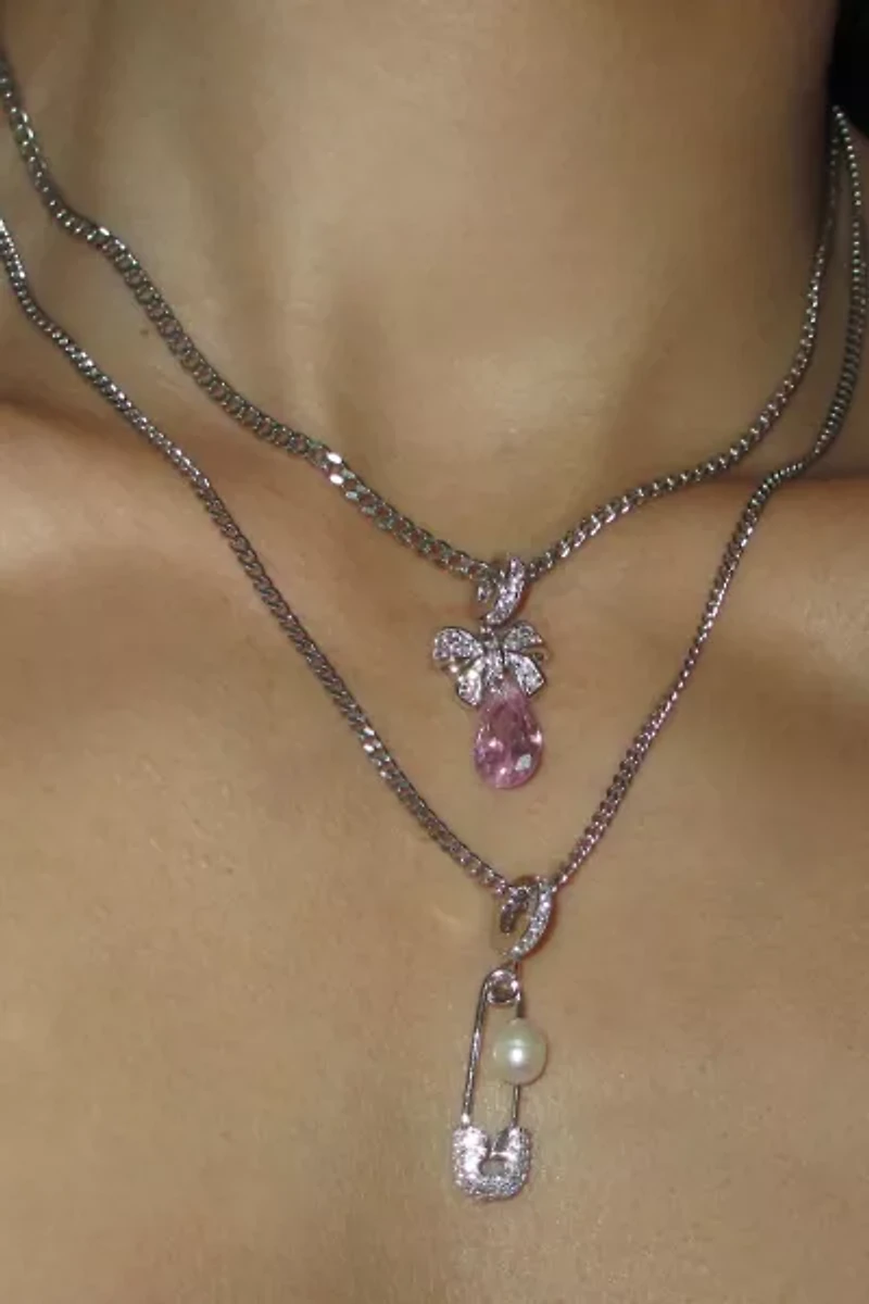 RIMOR Pink Bow Chain