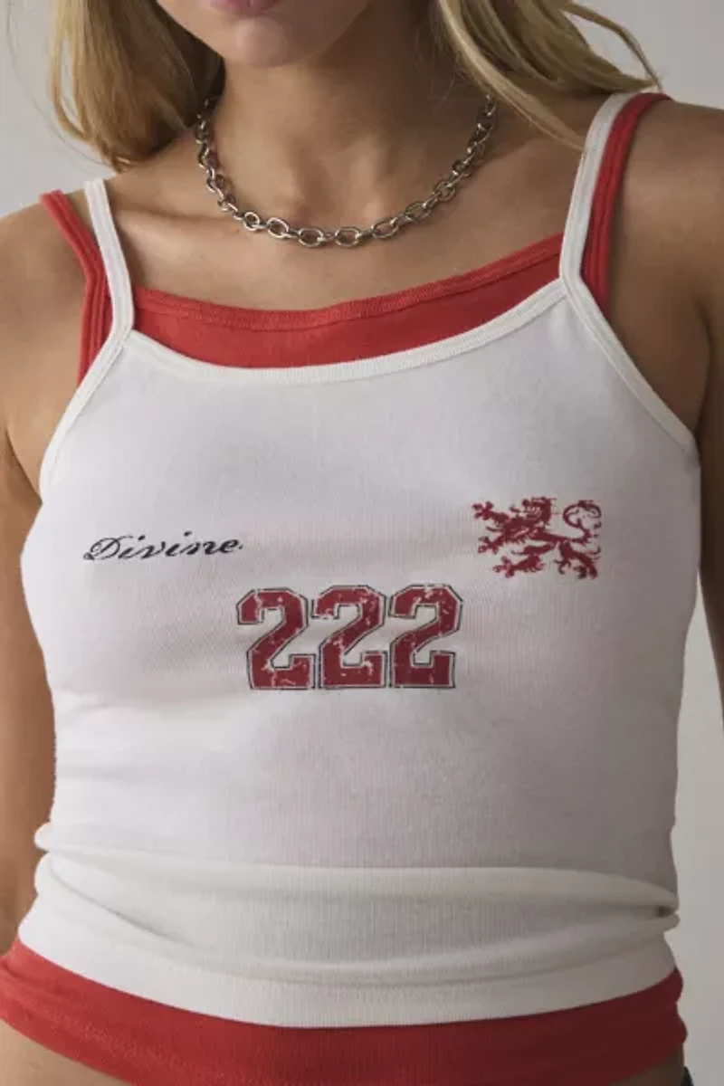 BDG Nico 222 Graphic Double Layer Cami