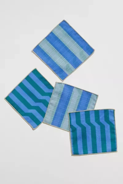 Tortuga Forma Double Sided Cocktail Napkin Set
