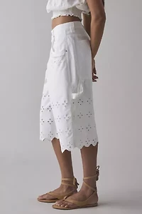 BDG Astrid Eyelet Denim Jort