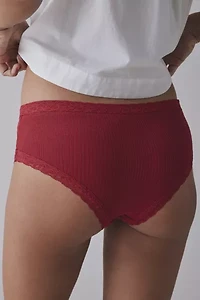 Frankies Bikinis X Bella Hadid Bluebell Cotton Brief