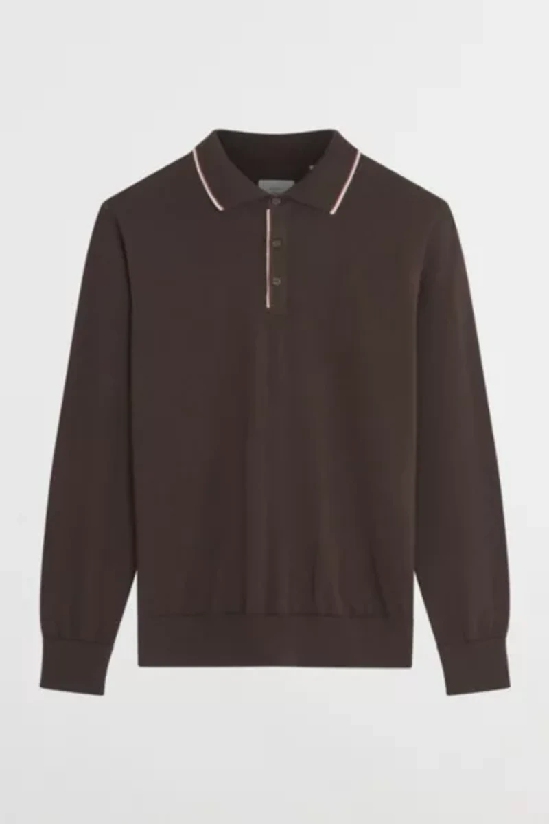 Ben Sherman Tipped Merino Polo