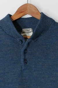 Vintage L.L. Bean Wool Sweater Made in England
