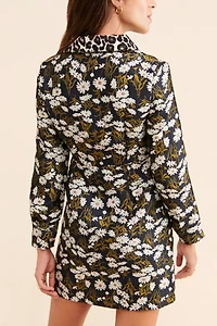 Sister Jane Mabel Jacquard Mini Dress