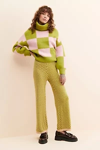 Native Youth Iola Checkerboard Sweater
