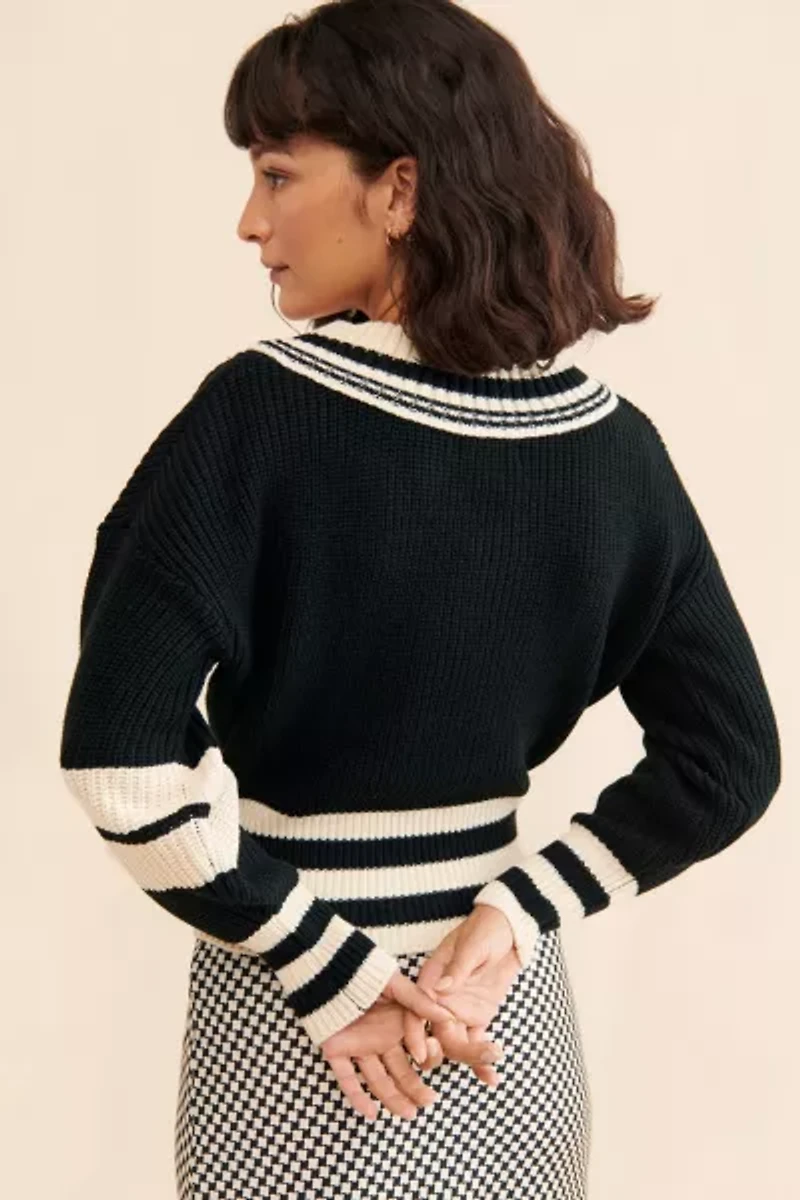 Steve Madden Jen V-Neck Sweater