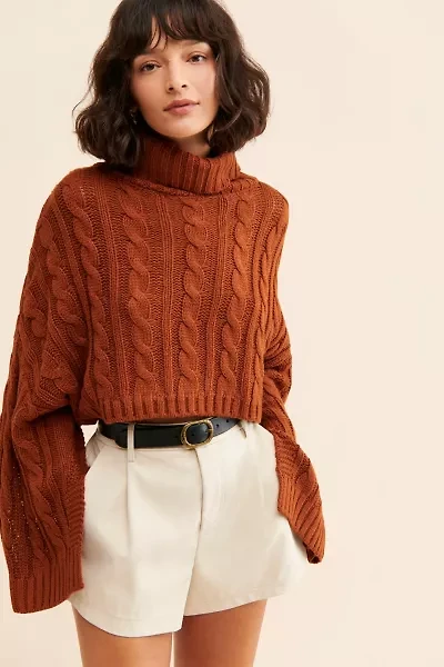 BB Dakota Sloane Cropped Sweater